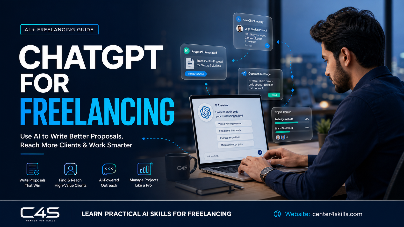 How to Use ChatGPT and AI Tools to Get Freelance Clients Faster