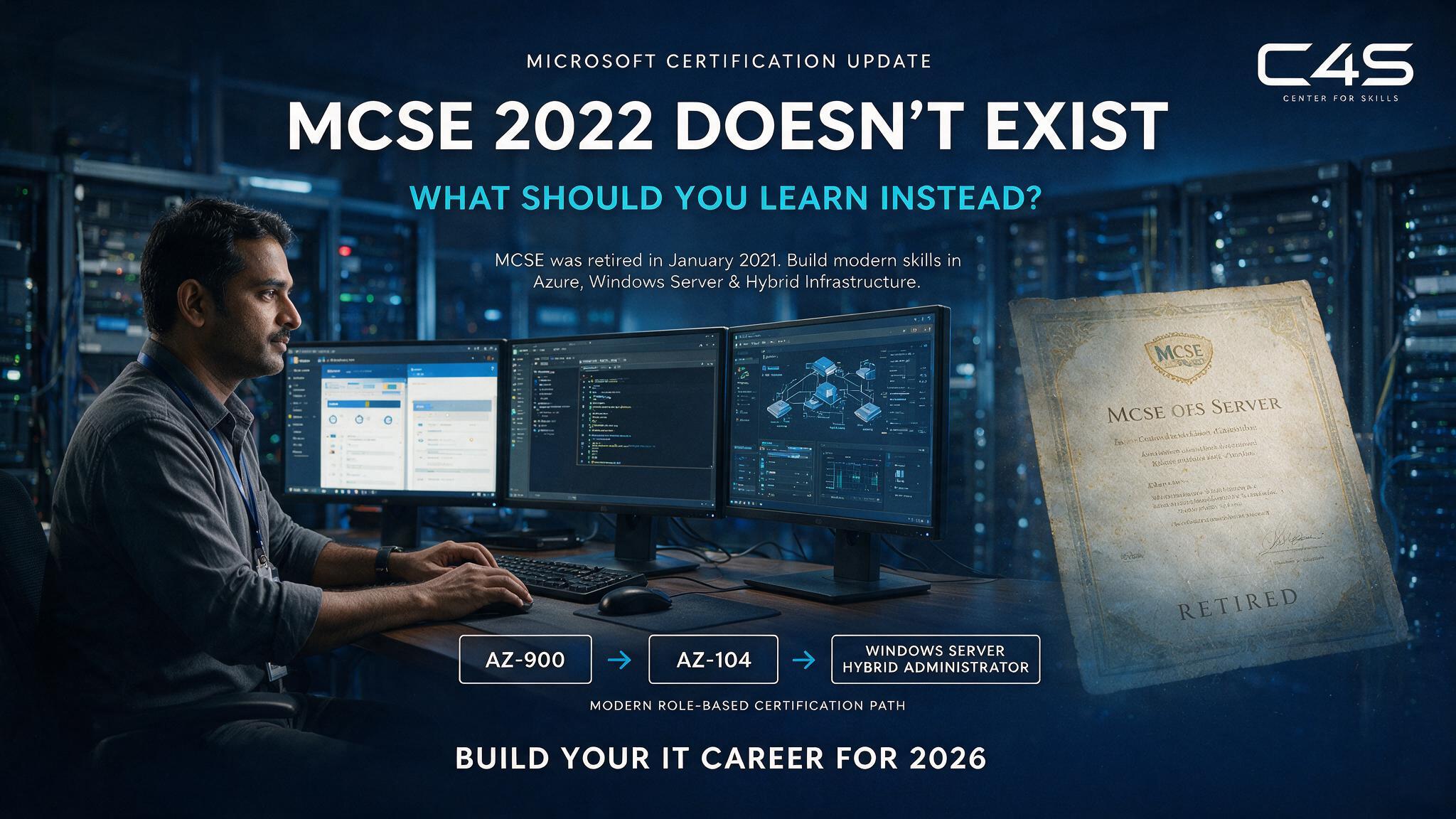 MCSE 2022 Explained: What Replaced the Old MCSE and Is It Still Worth Learning?