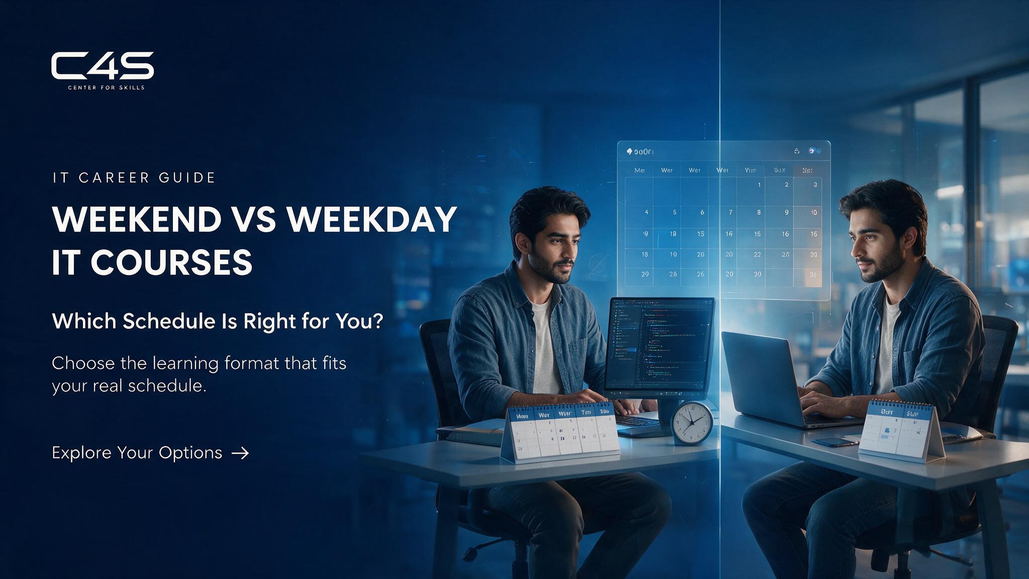 Weekend vs Weekday Courses: Which Training Schedule Actually Works for Working Professionals?