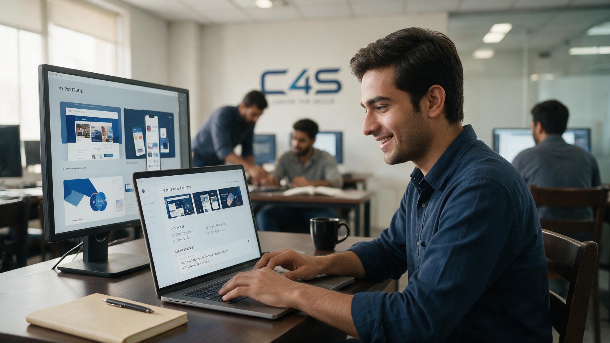 How to Build a Freelance Portfolio Website Without Any Coding Skills